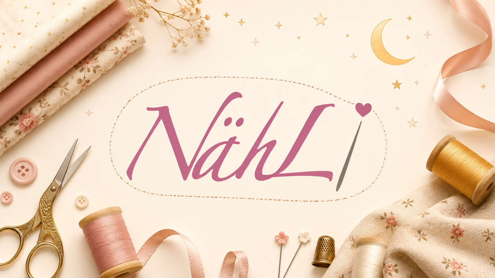 🧵❤️ Ich bin wieder da!🌸# NähLi