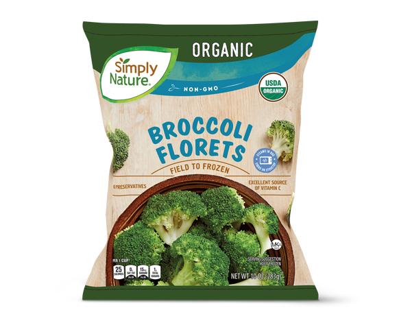 Simply Nature Organic Frozen Vegetables