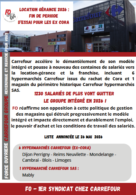 Location gerance mise à jour