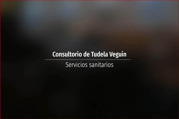 Consultorio de Tudela Veguín