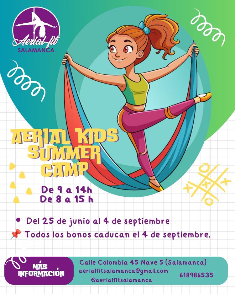 🌟 ¡Llega el AERIAL KIDS SUMMER CAMP! 🌟