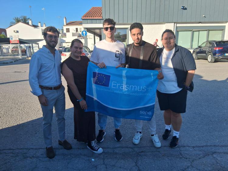Los jóvenes lebrijanos concluyen con éxito sus prácticas en Lisboa dentro del programa Erasmus+
