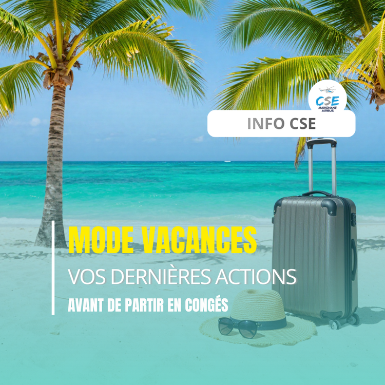 Mode vacances - pense-bête