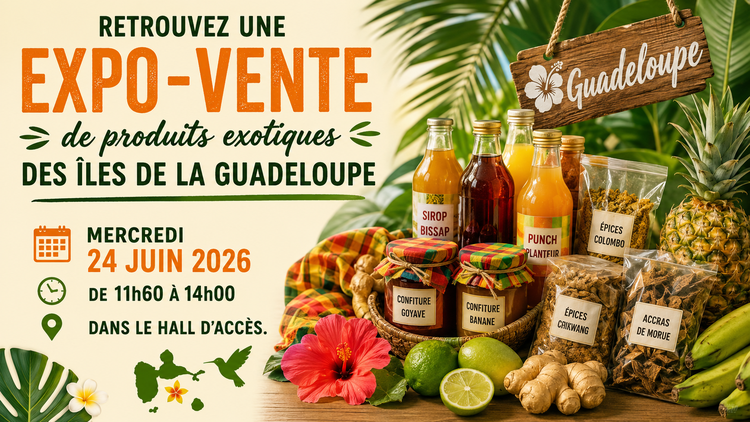 Brin d'île, expo-vente des produits de la Guadeloupe.
