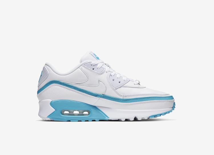 NIKE Air Max 90 x Undefeated White Blue