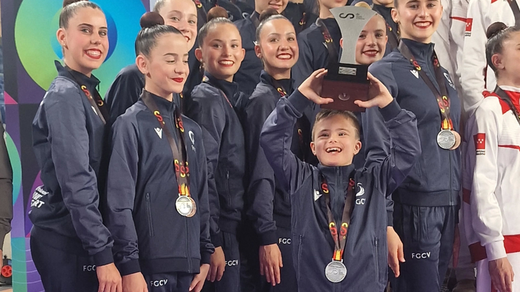 El Club Deportivo Algar logra el subcampeonato de España por autonomías de gimnasia artística en Oviedo