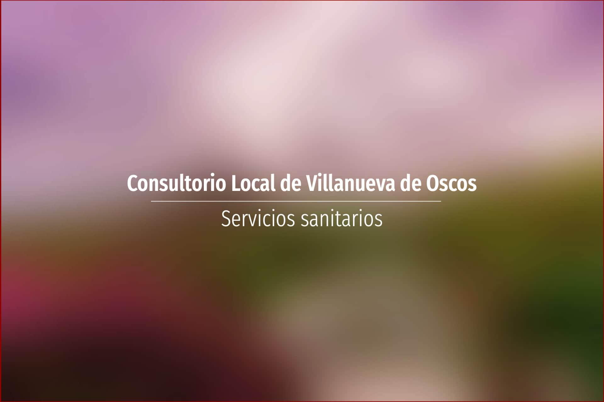 Consultorio Local de Villanueva de Oscos
