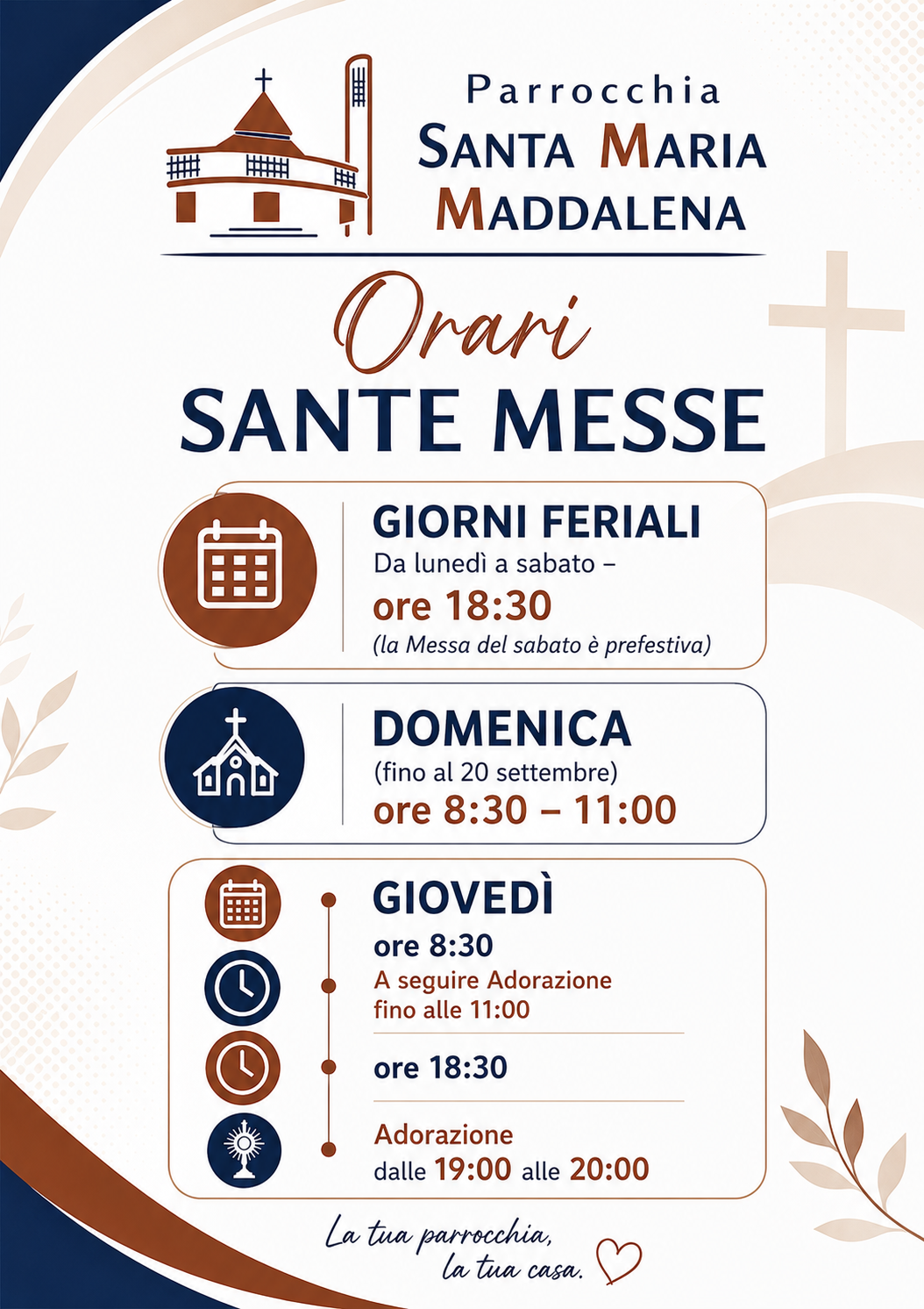 Orari Sante Messe
