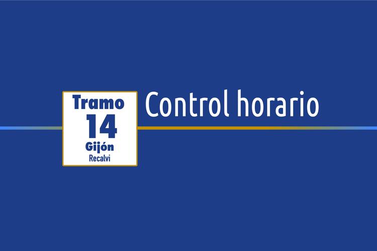 Tramo 14 › Gijón Recalvi › Control horario