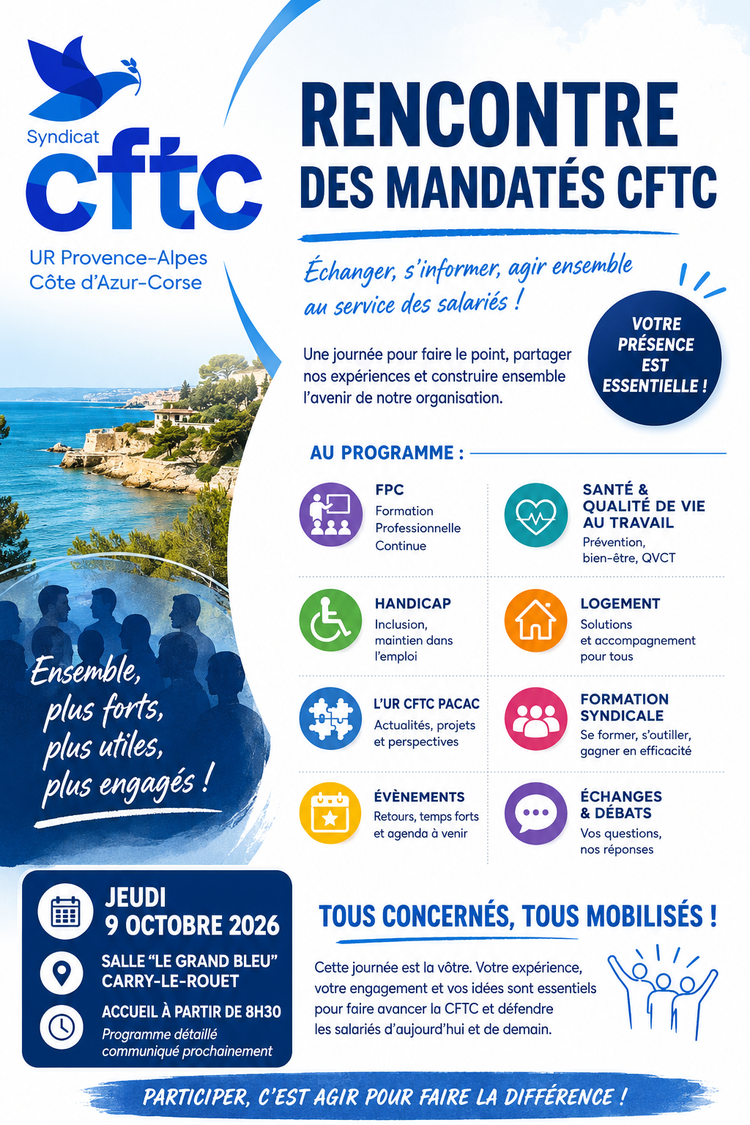Rencontre des Mandatés de la Région PACA