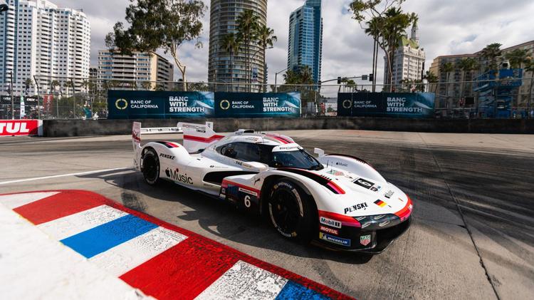 Porsche sube al podio en Long Beach y sigue líder del campeonato IMSA