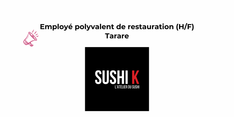 Employé polyvalent de restauration (H/F) – Tarare