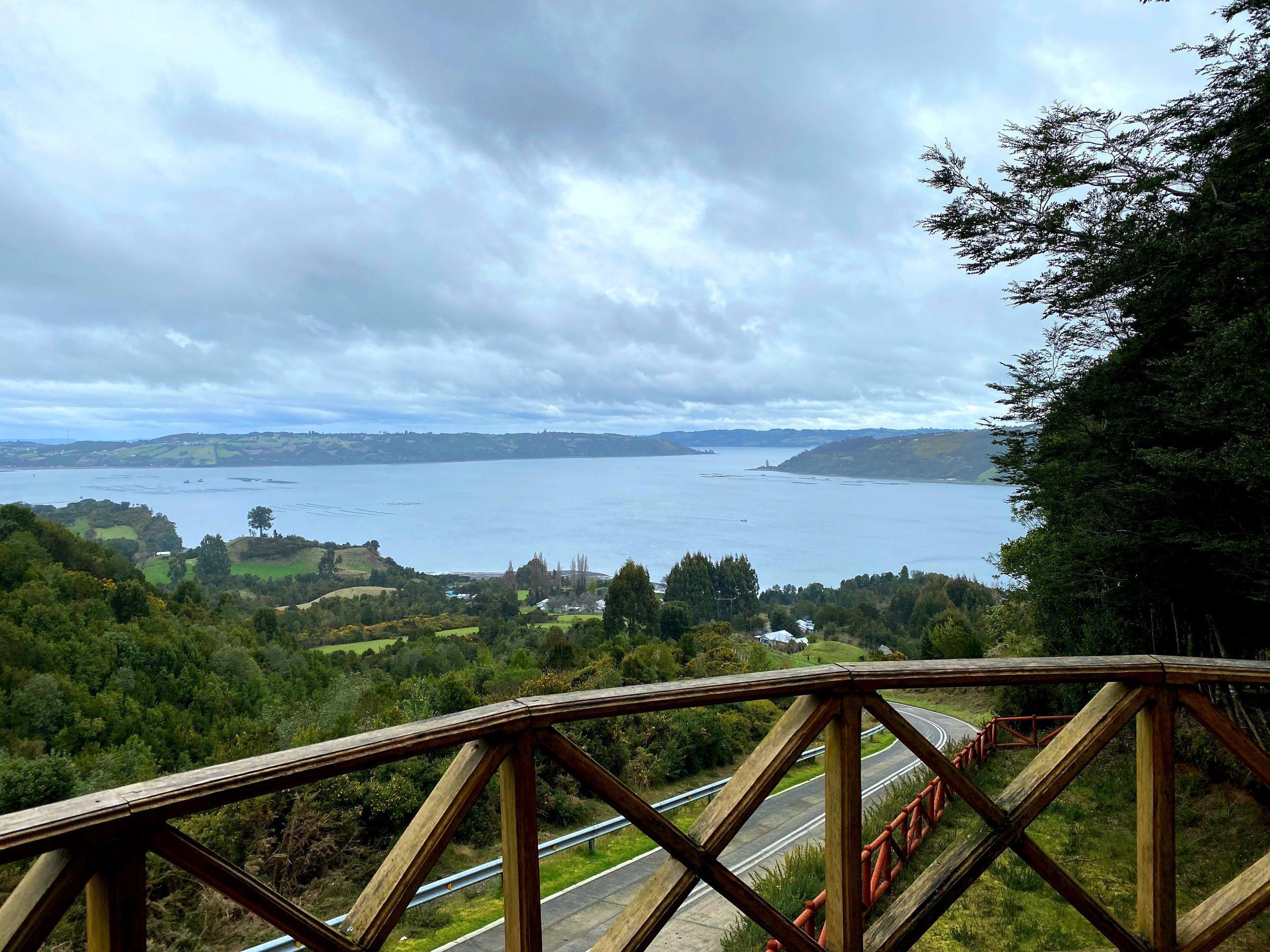 Mirador Changuitad en Curaco De Velez, Chiloé, Sur de Chile