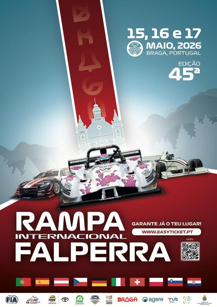 La Rampa da Falperra de Braga es la más rápida de Europa con 5,2 km y 262 m de desnivel