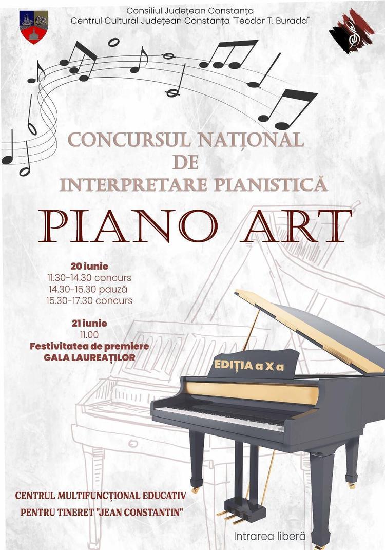 PIANO ART: Concursul național de interpretare pianistică