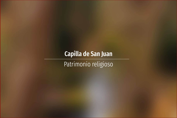 Capilla de San Juan