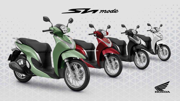 La SH Mode 125 2027 recibe una nueva imagen, nueva tecnología y nuevas opciones de color