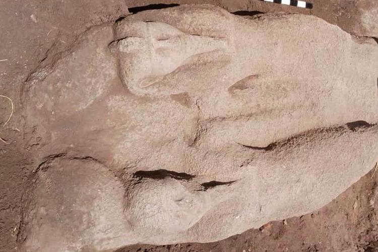 Large statue fragment linked to Ramesses II found in Nile Delta