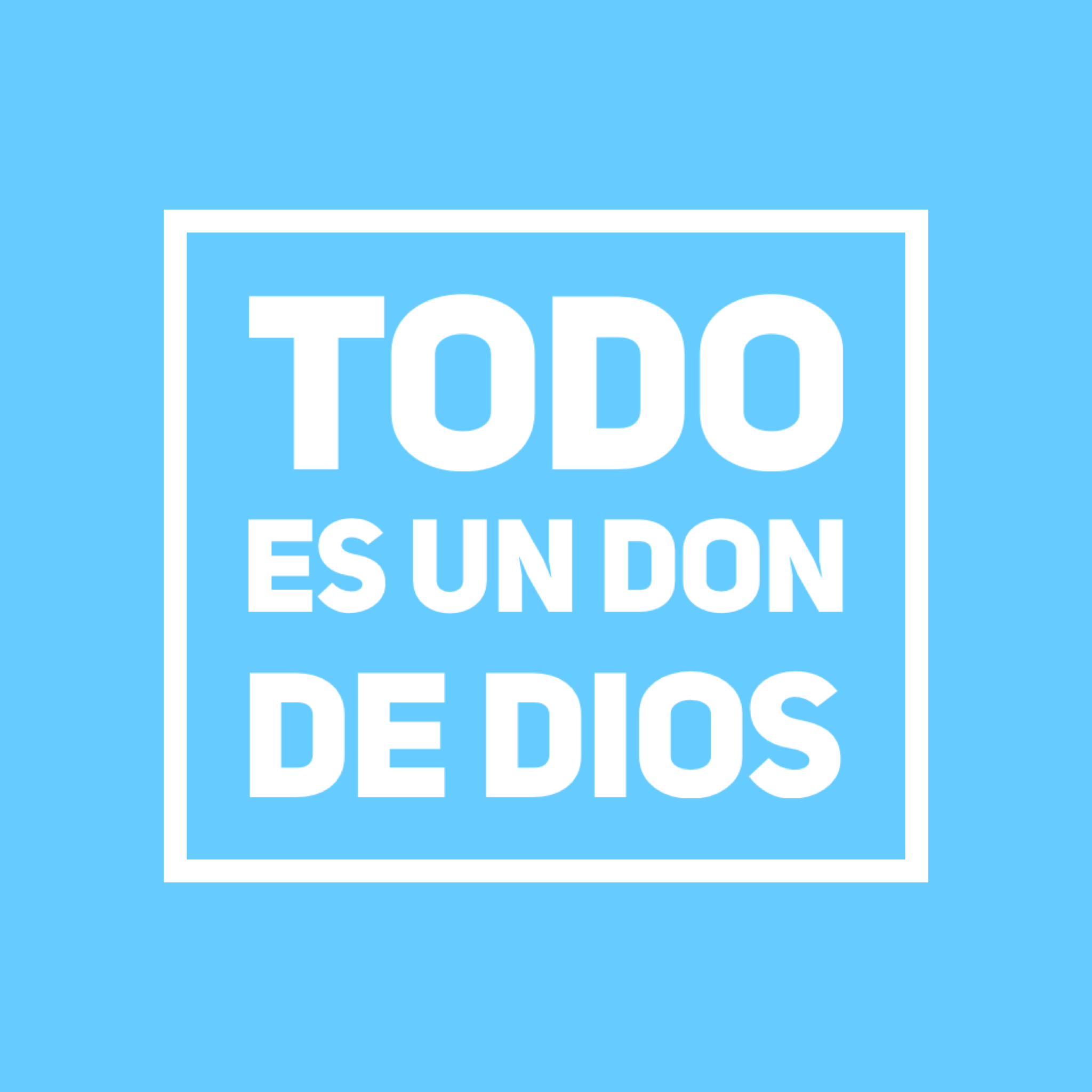Hoy el reto del amor es disfrutar de lo que Él te regala