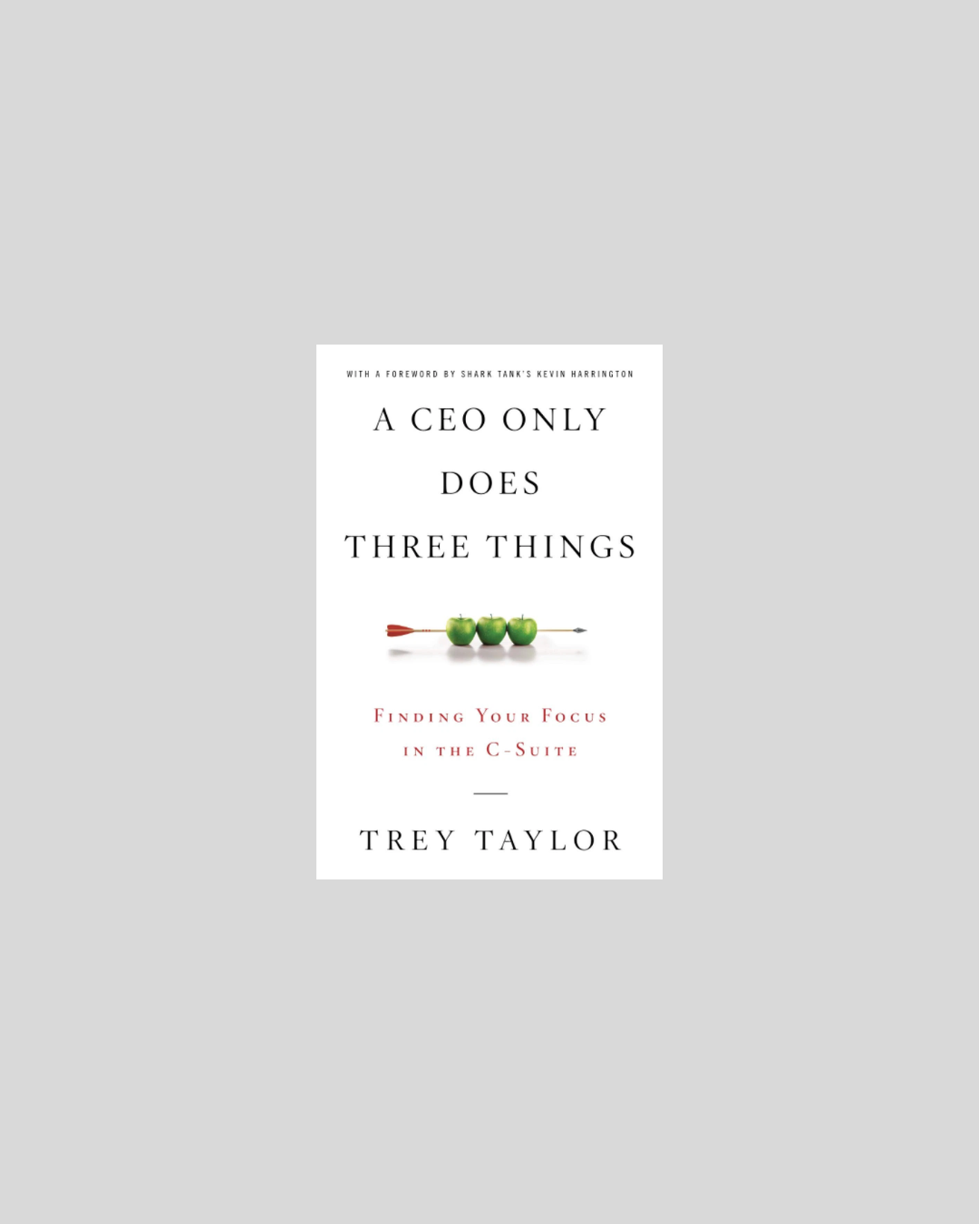 A CEO Only Does Three Things: Cómo encontrar tu enfoque en la alta dirección