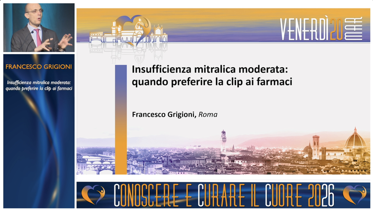 11 Insufficienza mitralica moderata: quando preferire la clip ai farmaci