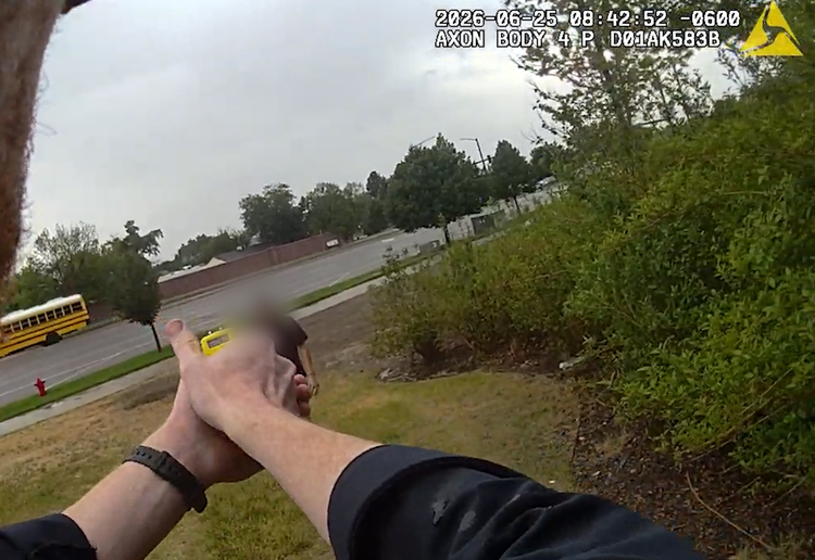 Foot chase ends with TASER deployment