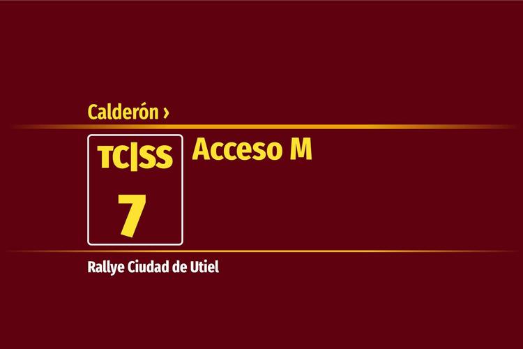 Tramo 7 &nbsp;›&nbsp; Calderón | Acceso M