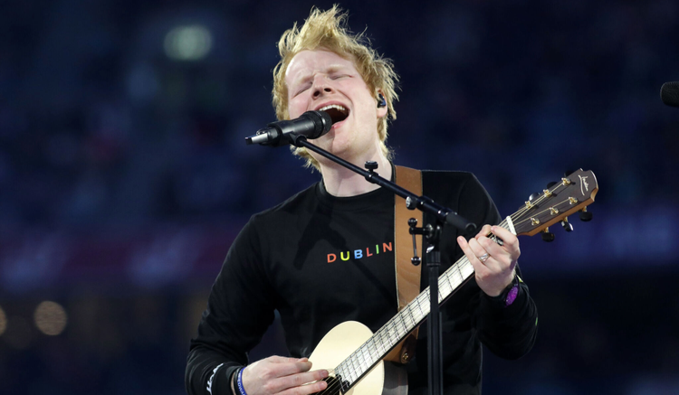 Ed Sheeran describes situation in Gaza as 'catastrophic' in first show since Macklemore axed from tour 
