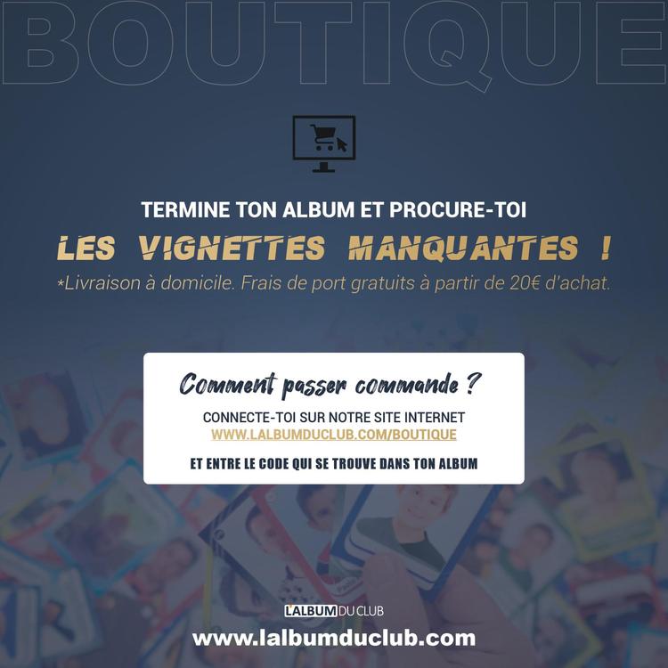Boutique en ligne ouverte!