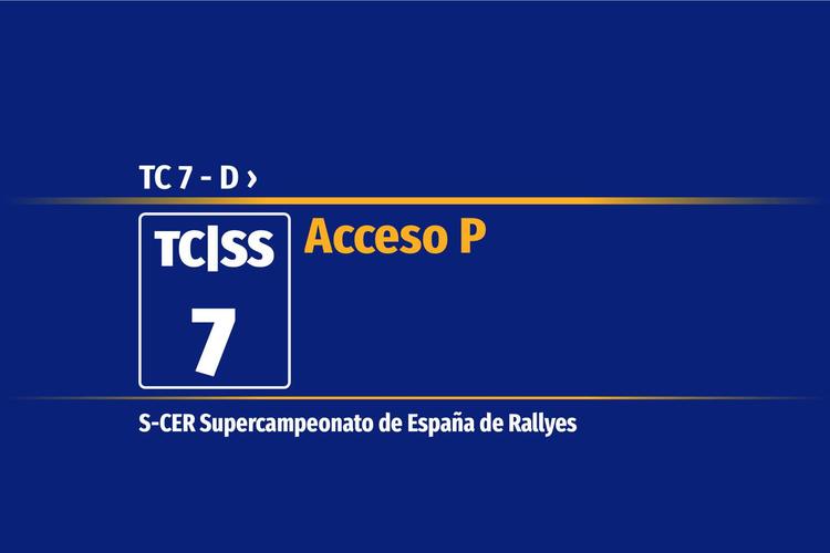 Tramo 7 &nbsp;›&nbsp; TC 7 - D | Acceso P