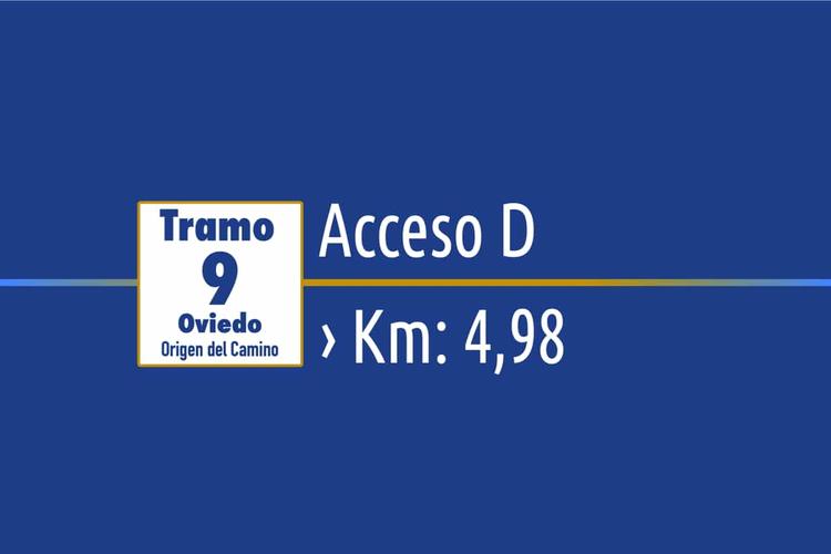 Tramo 9 › Oviedo Origen del Camino › Acceso D