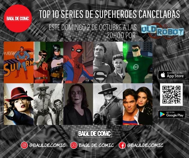 TOP 10 Series de superhéroes canceladas