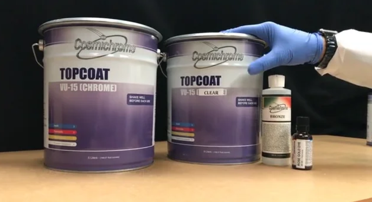 Topcoat chrome vs colored topcoat