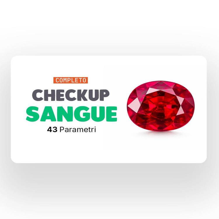 🩸 Check-up completo del sangue – 43 parametri