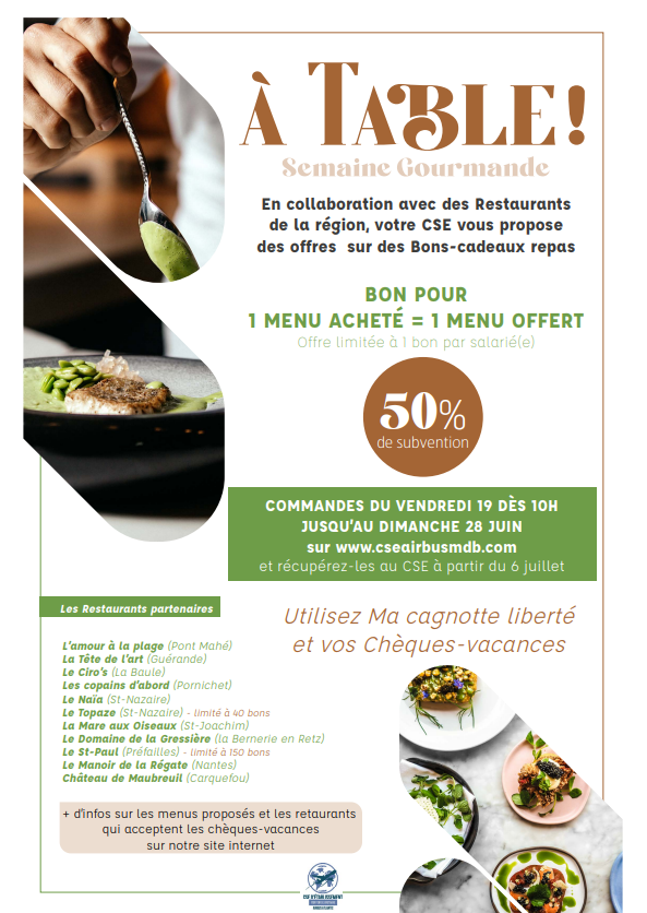 Newsletter du 22 au 26 Juin 2026.