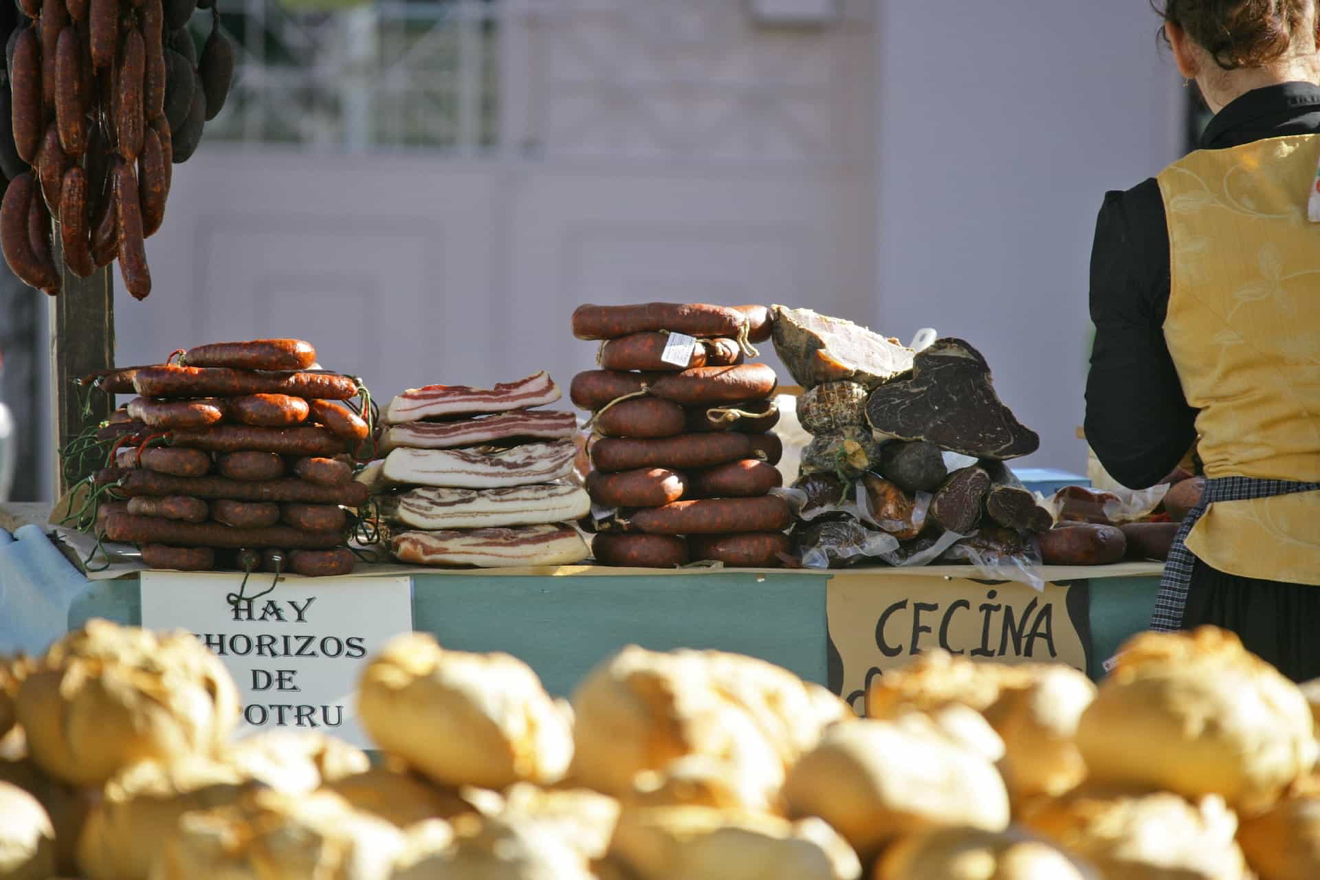 Mercado tradicional de Santa Eulalia de Morcín