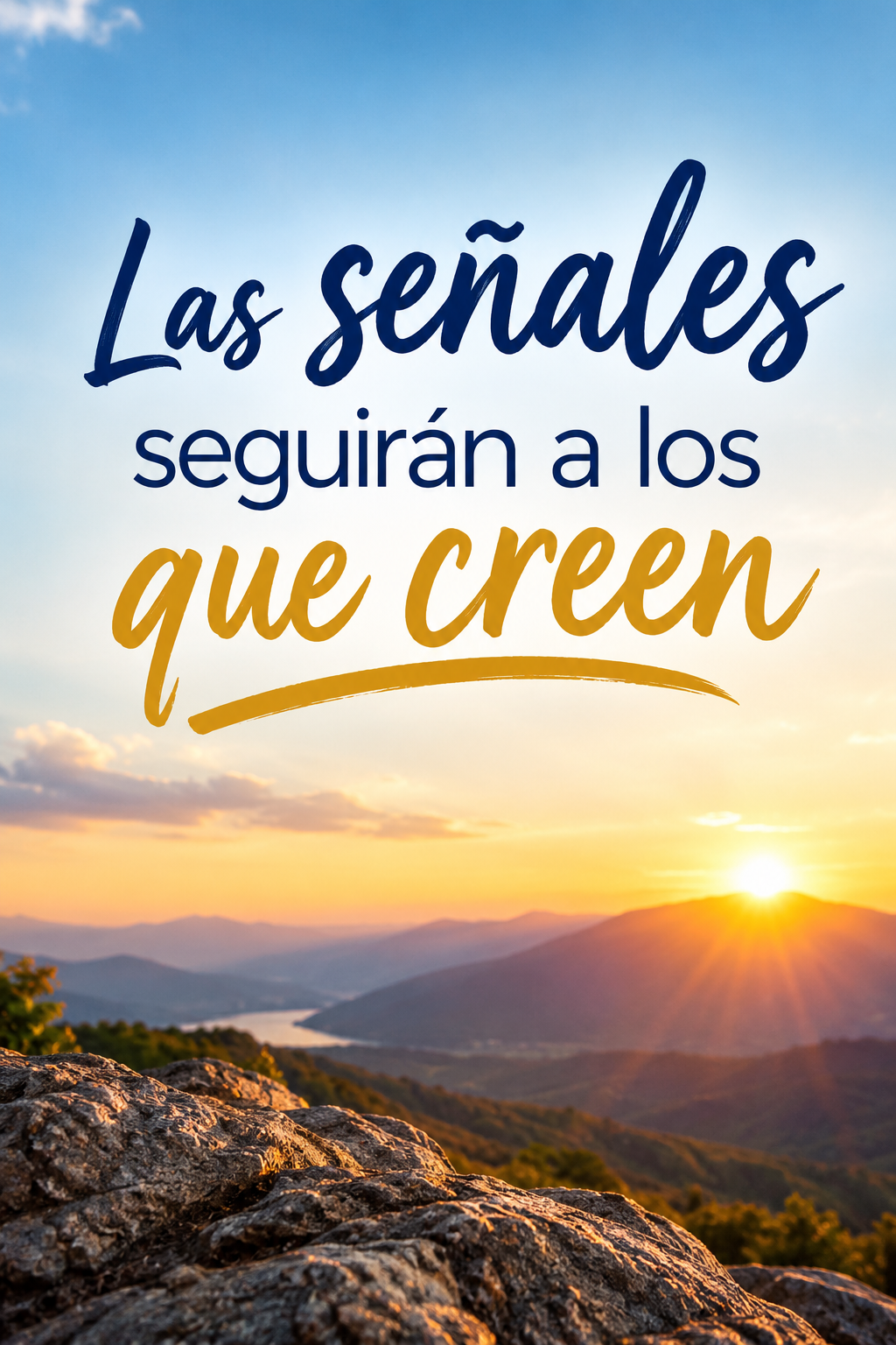  Las señales seguirán a los que creen