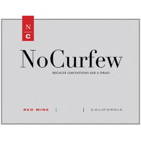 No Curfew Red Blend - Because Limitations Are A Drag!