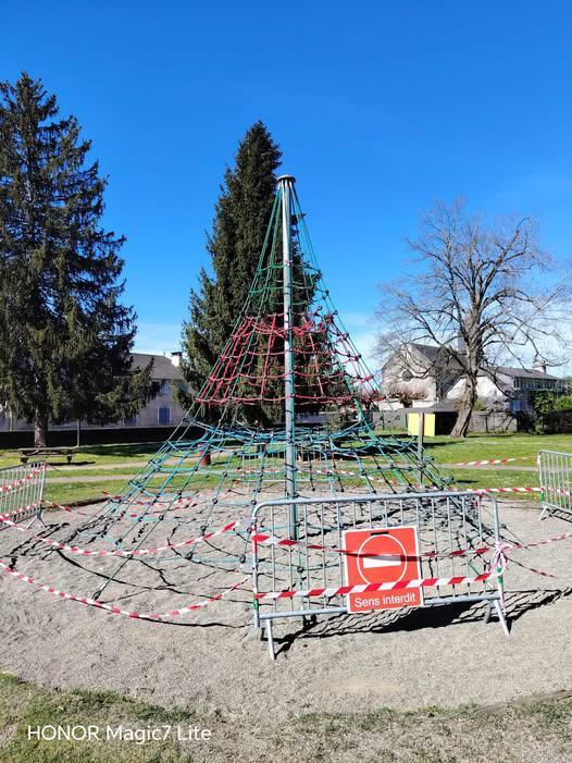 Aire de jeux du parc du Château