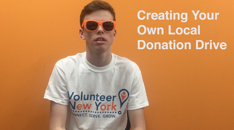 Start Your Own Local Donation Drive