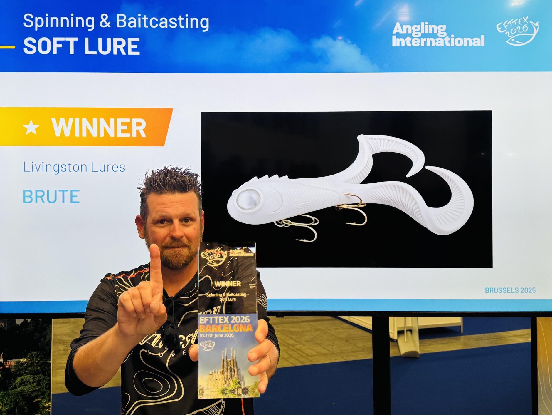 Livingston Lures Brute Takes 1st Place in Europe 