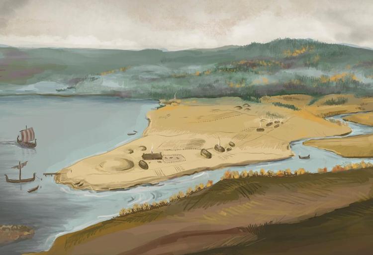 Viking boat grave found beneath Oslo royal site challenges city’s origin story