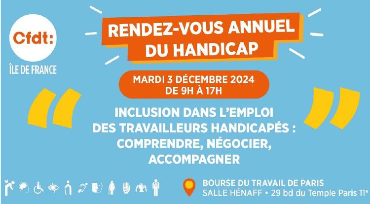 Rendez-vous annuel Handicap en Ile-de-France