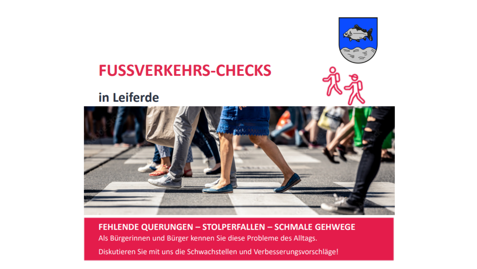 🚶 Fußverkehrs-Check in Leiferde: Gemeinsam für sichere Wege und Schulwege