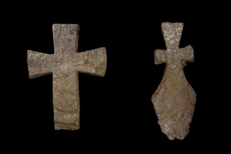 Rare medieval stone crosses discovered at Viking-Era quarry