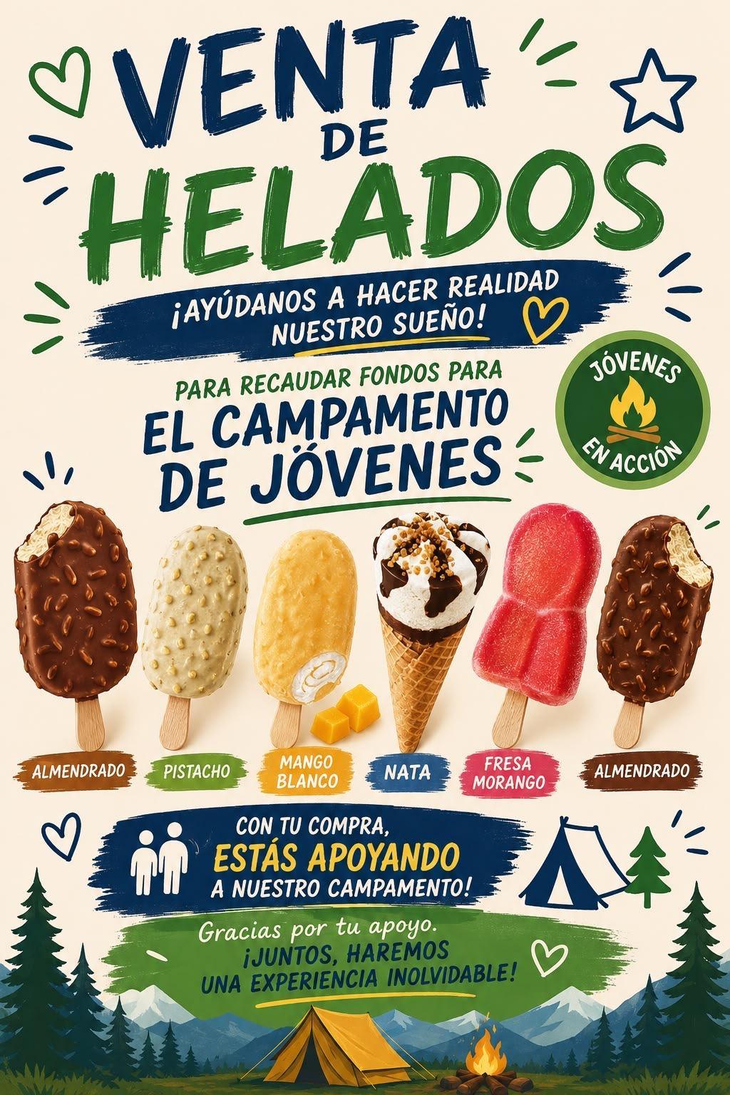 Venta de helados 
