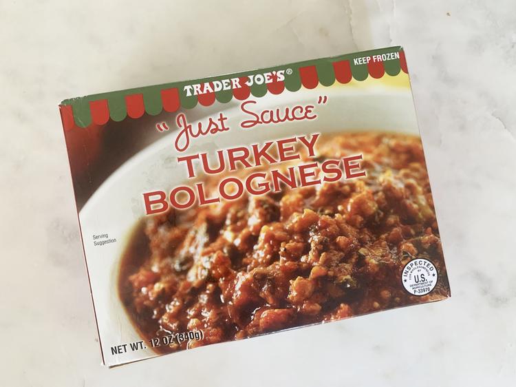 TJ's "Just Sauce" Turkey Bolognese