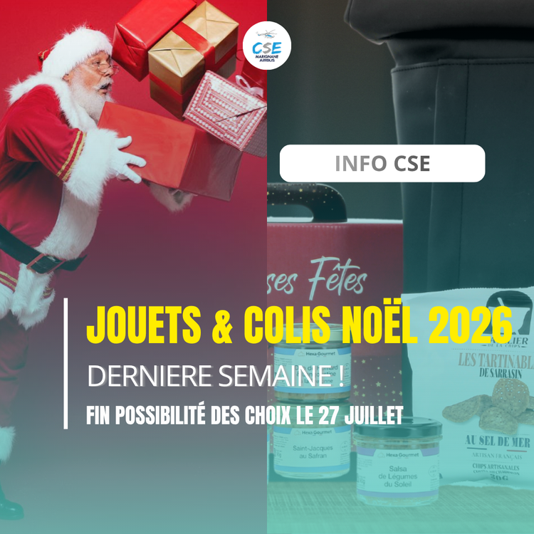 VITE ! Commandes Jouets et colis de Noël 2026
