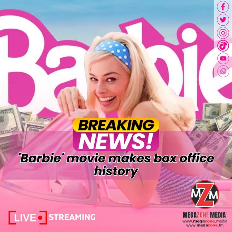LATEST NEWS: 'Barbie' movie makes box office history