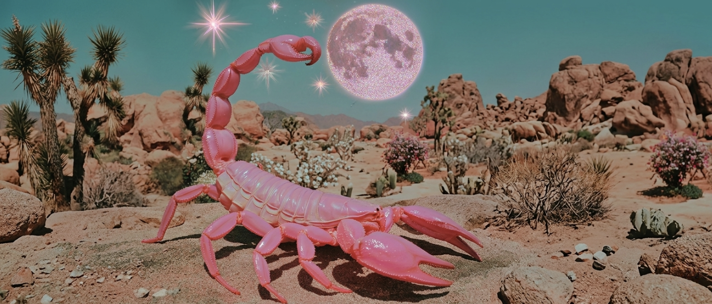 LoA visualisation for the full moon in Scorpio, 1st May
